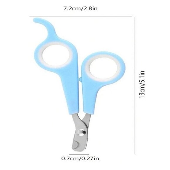 Pet Nail Clippers for Cats Small Dogs Bunnies Hamsters Grooming Trimmer NEW - Picture 2 of 4